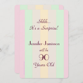 Convite do Partido da SURPRESA em Strike Pastel pa