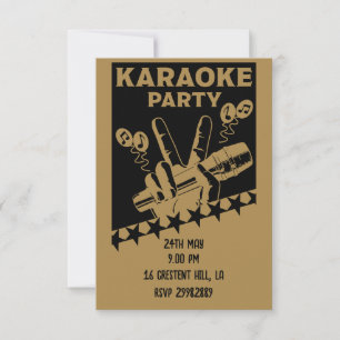 Convite do Partido Karaoke