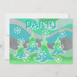 Convite do "Partido Verde" das Árvores de inverno