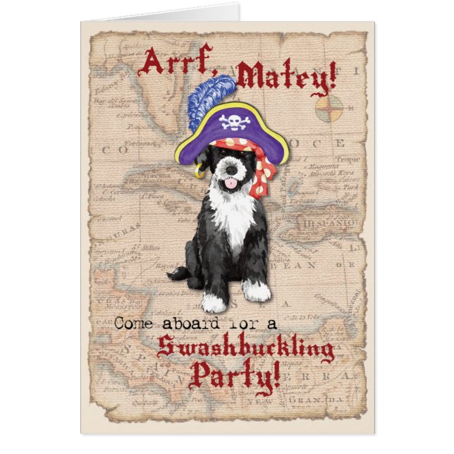 Convite do pirata do PWD (Frente)