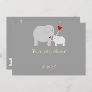 Convite do ponto morto do género do chá de fraldas