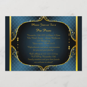 Convite do Pre-Baile de formatura, Pre-Baile de