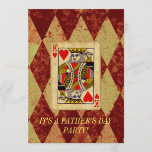 Convite do rei dia dos pais
