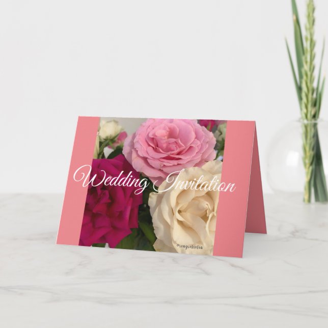 Convite dobrado (Frente)