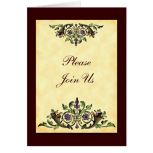 Convite dobrado do Cornucopia acção de graças