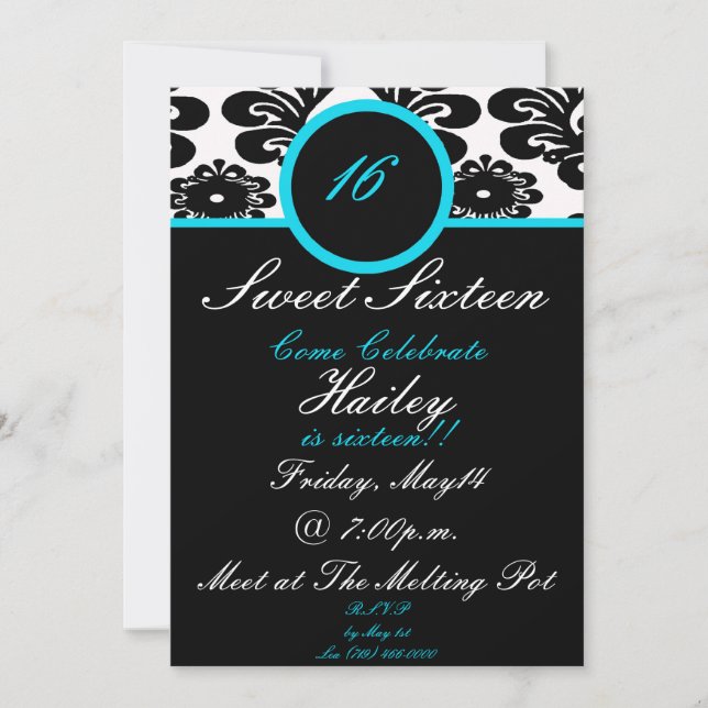 Convite doce16... (Frente)