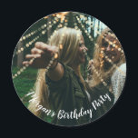 Convite Doce 16º aniversário Foto Confetti Rosa Dourado<br><div class="desc">Novos convites para chic Você pode adicionar sua foto e mudar a cor do plano de fundo Qualquer outra pergunta, por favor me conte Enyoy you life :) FlorenceKdesign Exemplo de foto de Pixably.com</div>