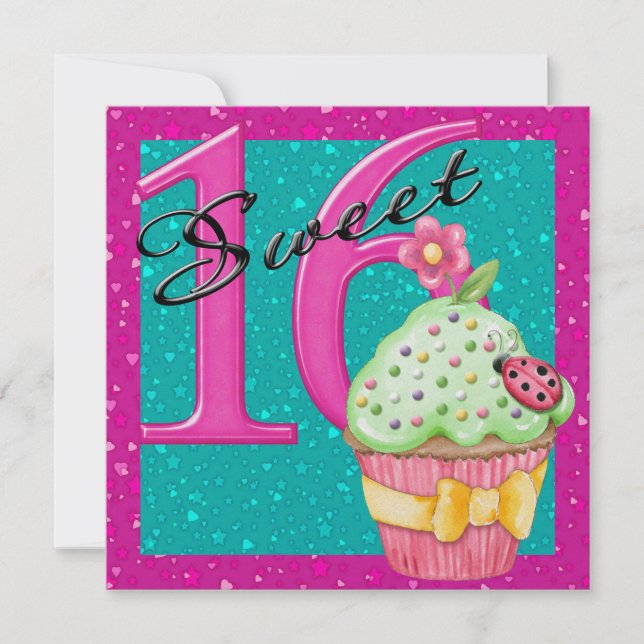 Convite Doce 16 (Frente)