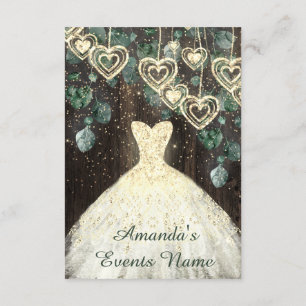 Convite Doce 16.º aniversário BRIDAL Rustic Dourado Confet