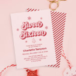 Convite Doce 16 de aniversário<br><div class="desc">Celebrar um marco com o "Doce 16 Convite de Aniversário de Natal", uma forma encantadora de convidar convidados para uma celebração festiva e memorável. Apresentando um design na moda vermelho e rosa, este convite combina perfeitamente a alegria de uma festa de aniversário de Natal com a entusiasmo de fazer dezesseis...</div>