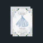 Convite Doce 16 Flores Azuis De Água Vestidos<br><div class="desc">Adorável, azul floral, doce dezesseis convites de festas de aniversários. Fácil de personalizar com seus detalhes. Entre em contato comigo via chat se tiver perguntas sobre o trabalho de arte ou precisar de personalização. Verifique se há mais itens na coleção. NOTA: para obter assistência sobre pedidos, envio, informações sobre produtos,...</div>