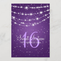 Doce 16 Frangos de Corrente Roxo