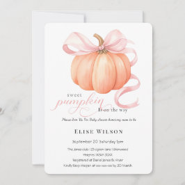 Convite Doce arco rosa-abóbora está a caminho
