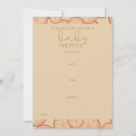 Convite Doce Blisa dos Citros: Um Novo Começo