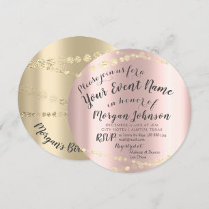 Convite Doce Bridal do 16º aniversário do Confetti 15