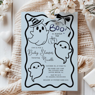 Convite Doce Chá de fraldas de Boo