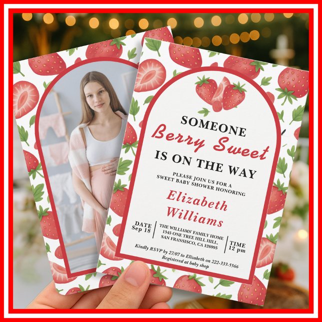 Convite Doce como Mirtilo | Foto (Criador carregado)