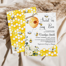 Convite Doce, como pode ser o Chá de fraldas neutro para o