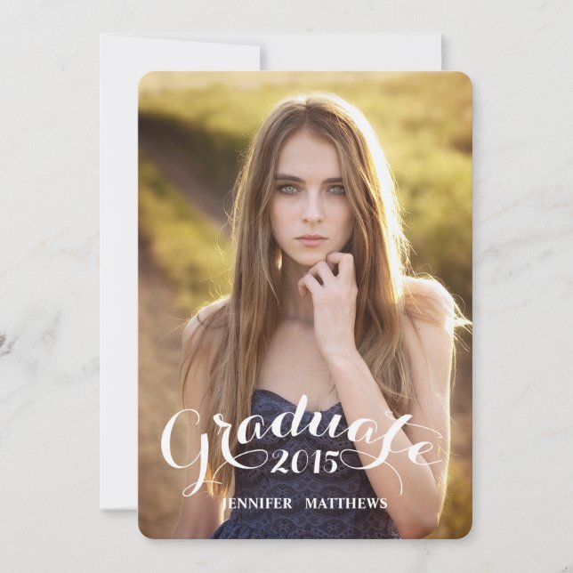 Convite doce da festa de formatura do roteiro | (Frente)