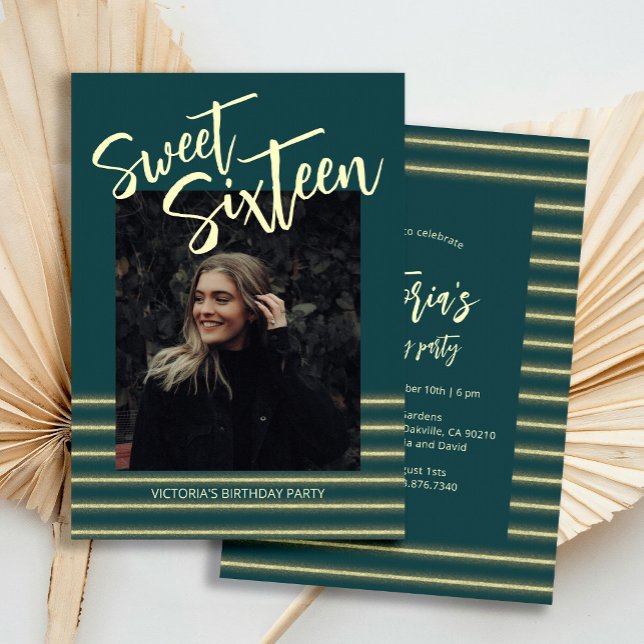 Convite Doce Dezesseis Festas de aniversário de Amarino (Criador carregado)