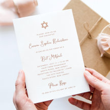 Doce e Simples | Faux Rosa Dourada Bat Mitzvah