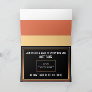Convite Doce e Spooky