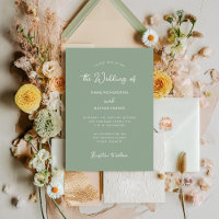 Doce e Whimsical | Sage Green Wedding