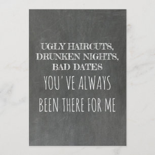 Convite Doce Engraçada Bridesmaid / Proposta de Madrinha 