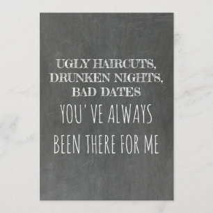 Convite Doce Engraçada Bridesmaid / Proposta de Madrinha d