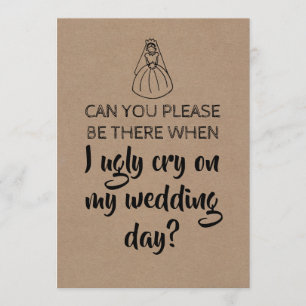 Convite Doce Engraçada Bridesmaid / Proposta de Madrinha d