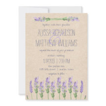 Doce Lavanda Roxa no Casamento Kraft