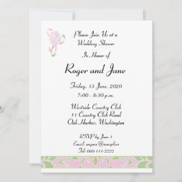 Convite Doce Lilac, Chá de panela Margarita Damask