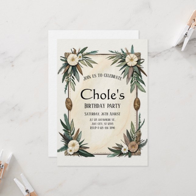 Convite Doce Memórias Balançam (Frente/Verso In Situ)