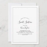 Doce Minimalista Sessenta Aniversário