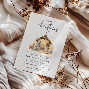 Convite Doce Natal Natividade