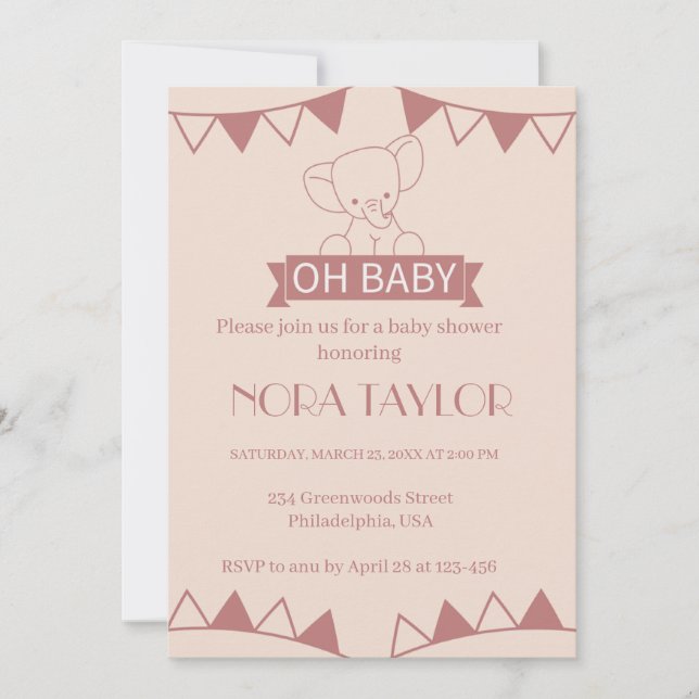 Convite Doce Pequeno no Caminho (Frente)