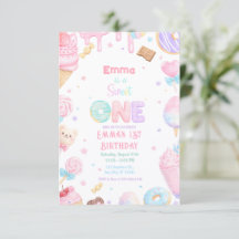 Doce Primeiro Aniversário Pastel