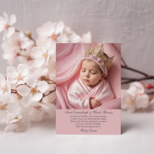 Convite Doce Princesa Adormecida - Uma Proposta de Padrinh
