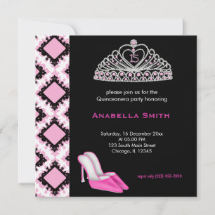 Convite Doce Quinceanera