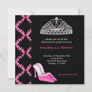 Convite Doce Quinceanera