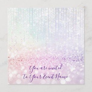 Convite Doces 16.ª Cordas de Pastel de Quinceanera Bridal