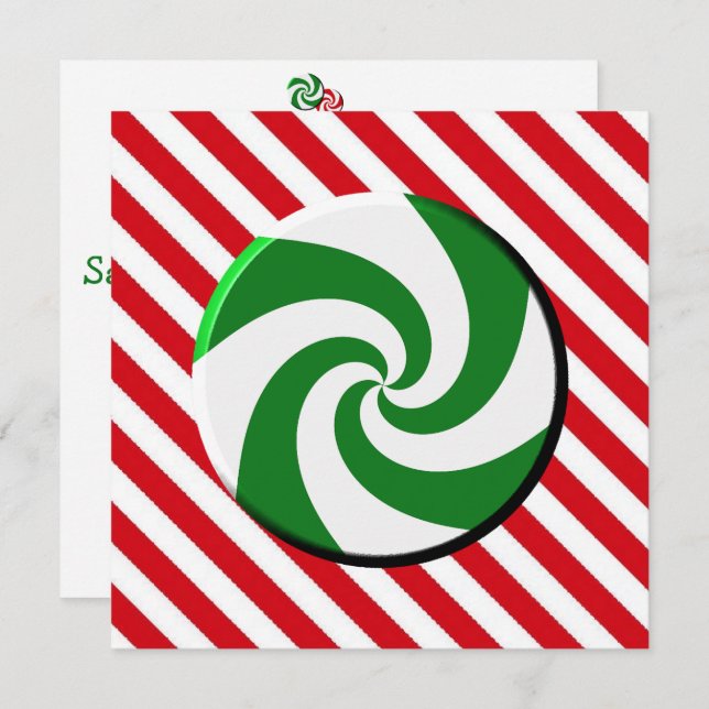 Convite - Doces de Natal (Frente/Verso)