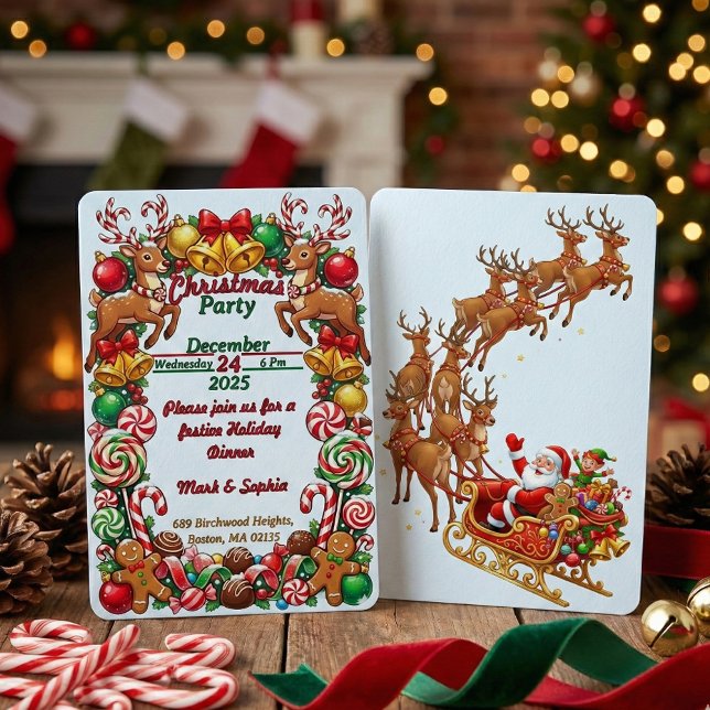 Convite Doces de Natal  (Criador carregado)