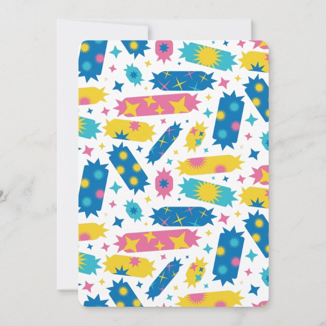 Convite Doces doces. (Verso)