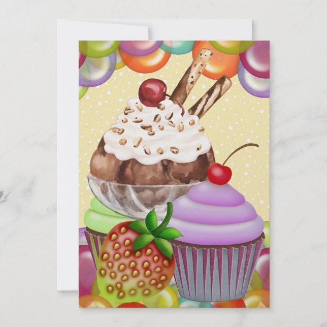 Convite Doces tentações - SRF (Frente)