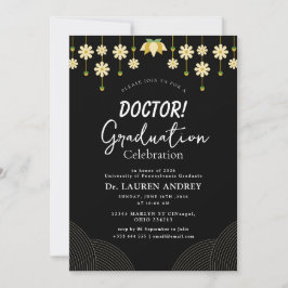 Convite Doctor Graduation Party Invitation