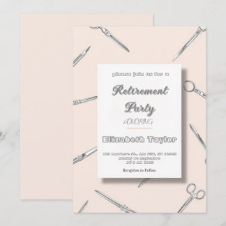 Convite Doctor  Surgeon nurse retirement invitation