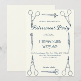 Convite Doctor  Surgeon nurse retirement invitation