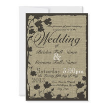 Dogwood Silhouette sobre Burlap