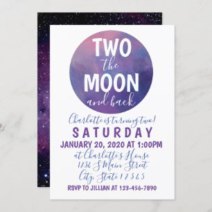 Convite Dois anos da Lua